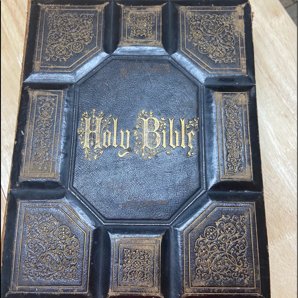 ANTIQUE HOLY BIBLE